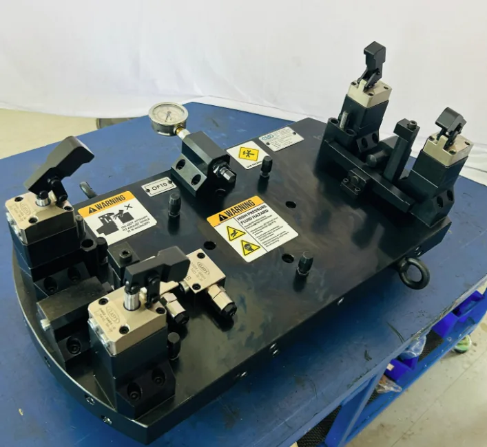VMC 4th Axis Fixture by CMD Engineering Solutions