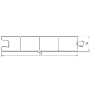 Golden oak UPVC lamination