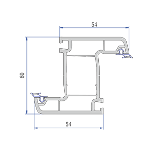 UPVC sliding windows