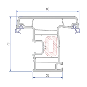 bay windows with seating area