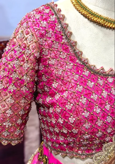 Handcrafted Silk Bridal Sarees with Zari Work