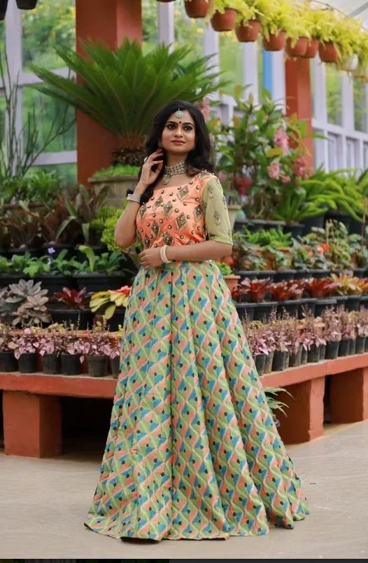 wedding gowns for brides, lehenga gowns Coimbatore