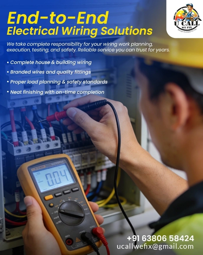 Best electrician in Gandhipuram Coimbatore