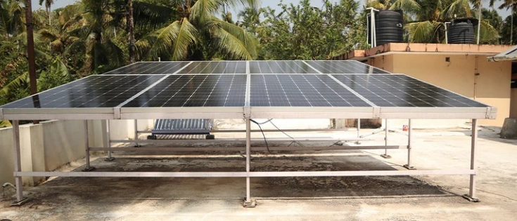 professional solar installation