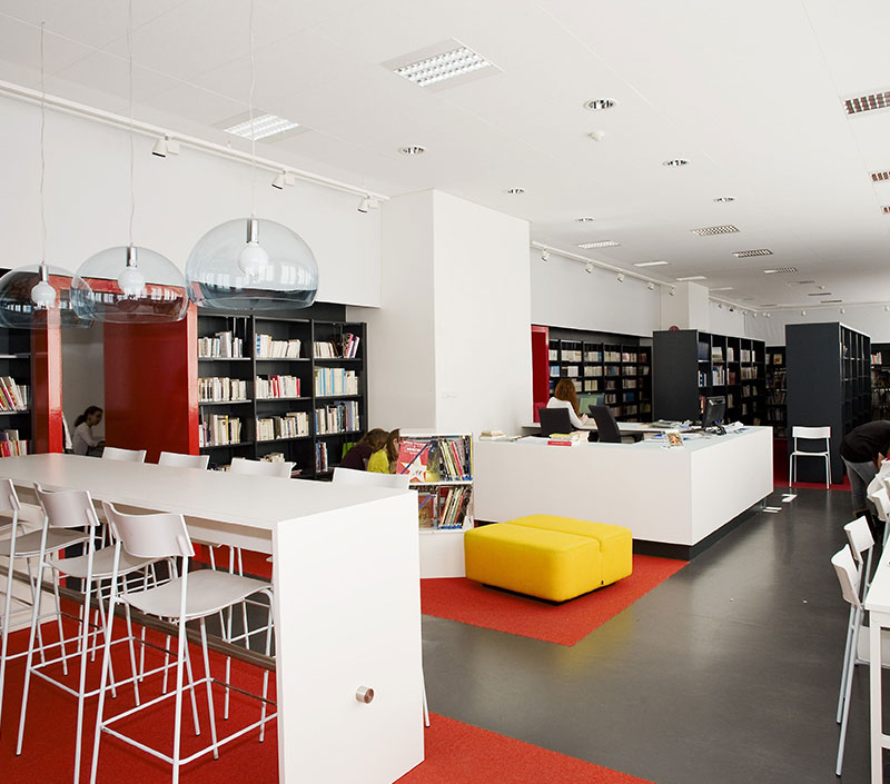 Modern Library Furniture for School