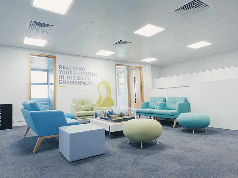 Waiting Area Interior Designing