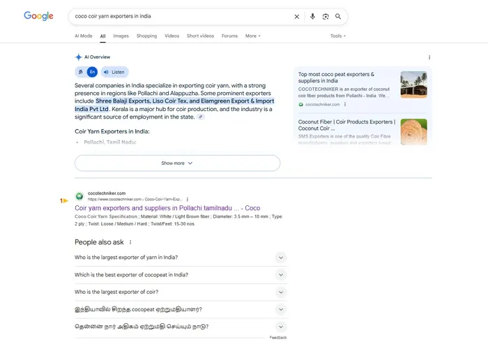 Cocotechniker SEO project