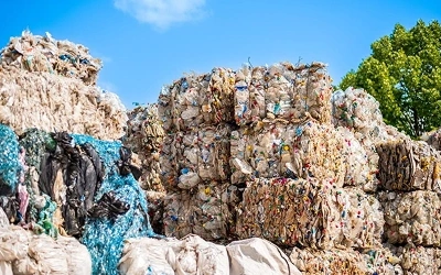 Waste Cotton Baling Press