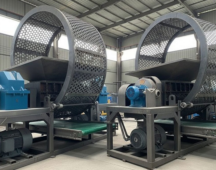 Tire Baler Press