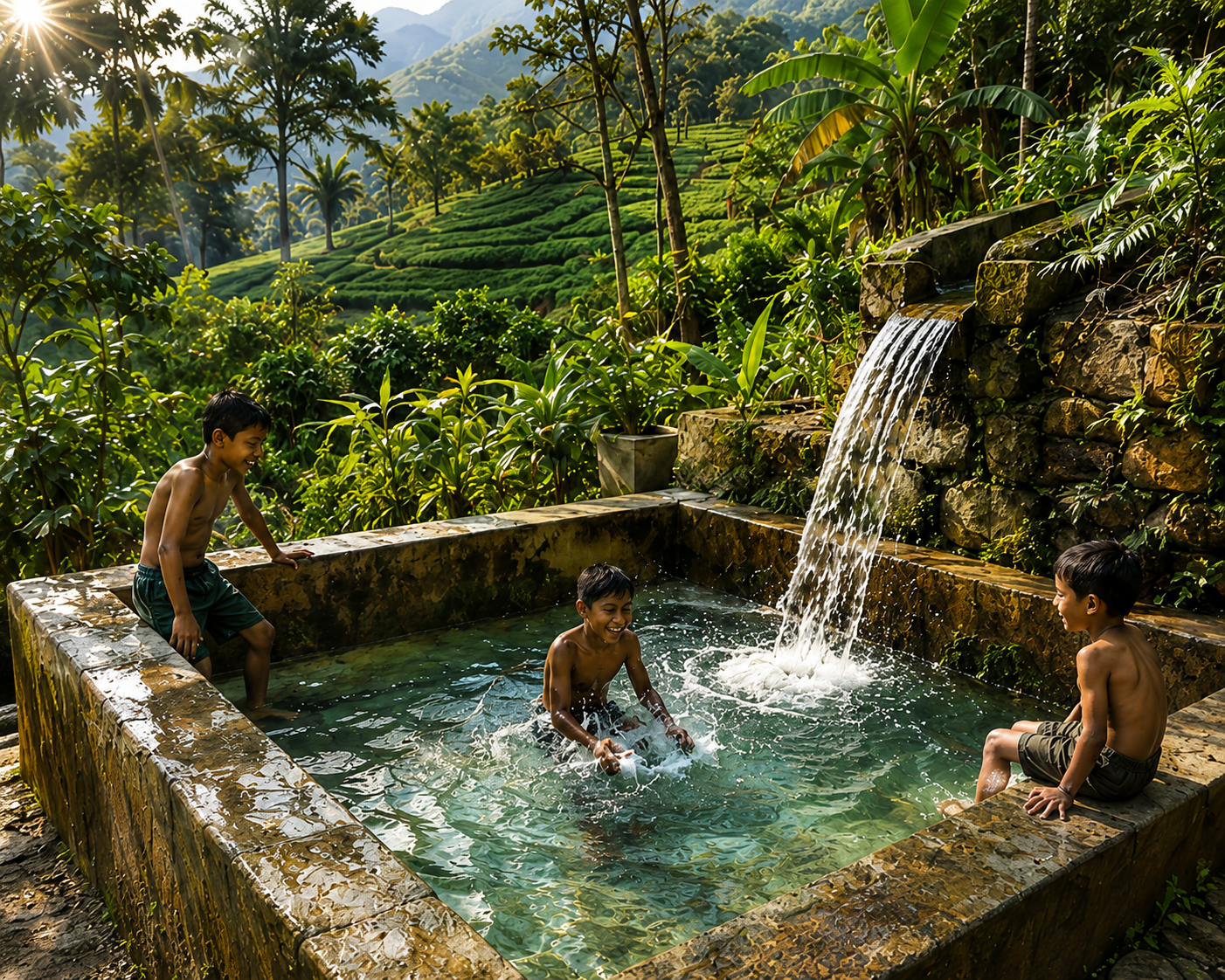 The Cascade Thotti at Veena