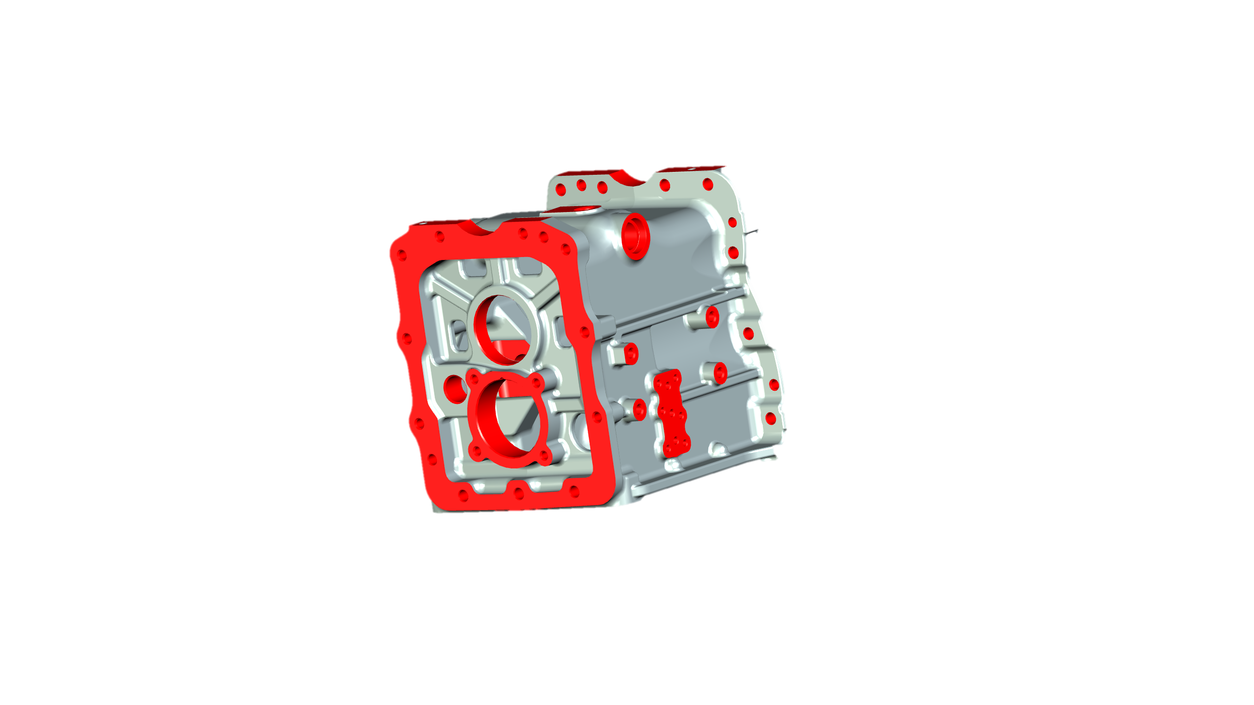 Tractor centre housing component