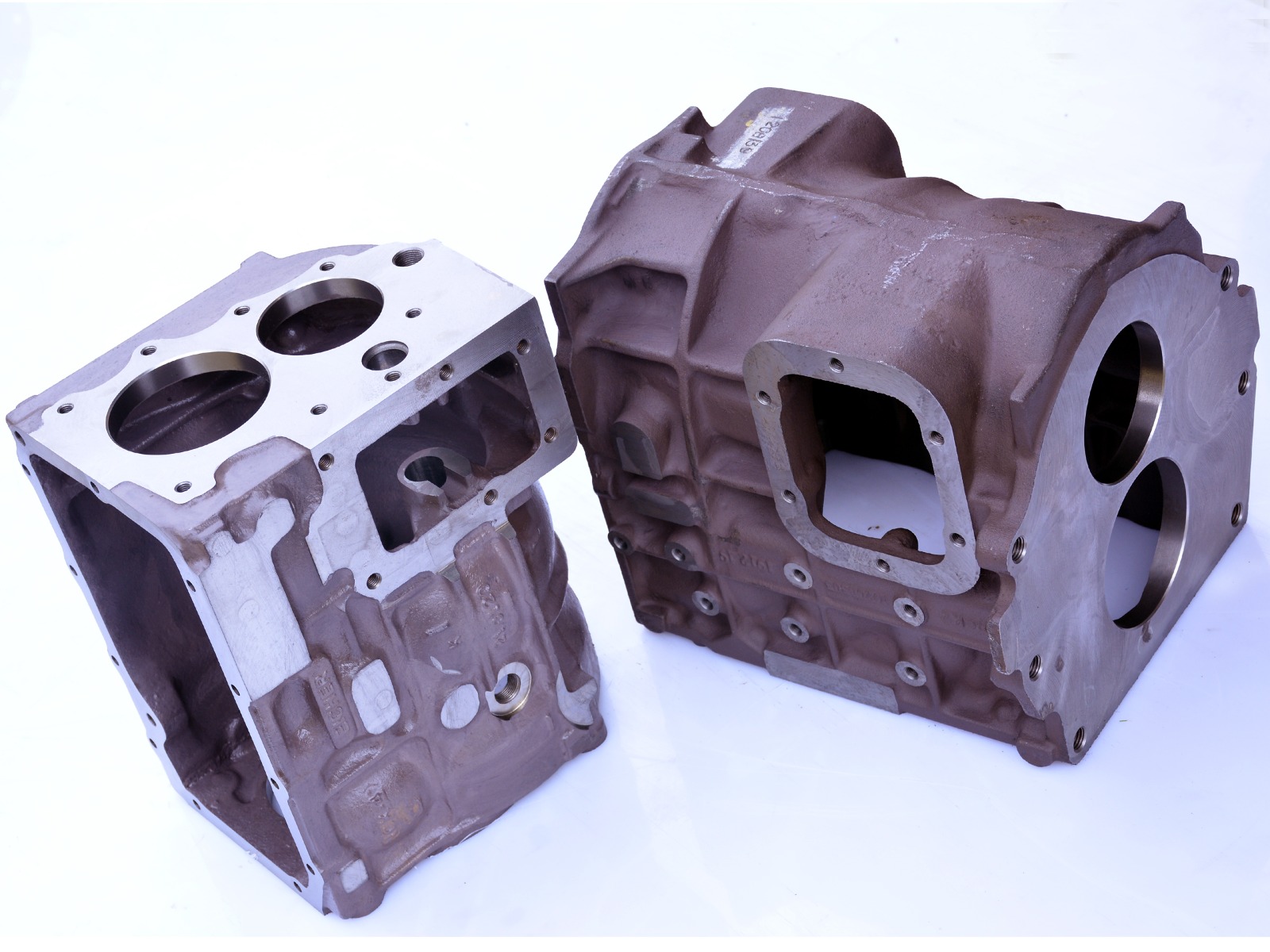 Machined transmission housings