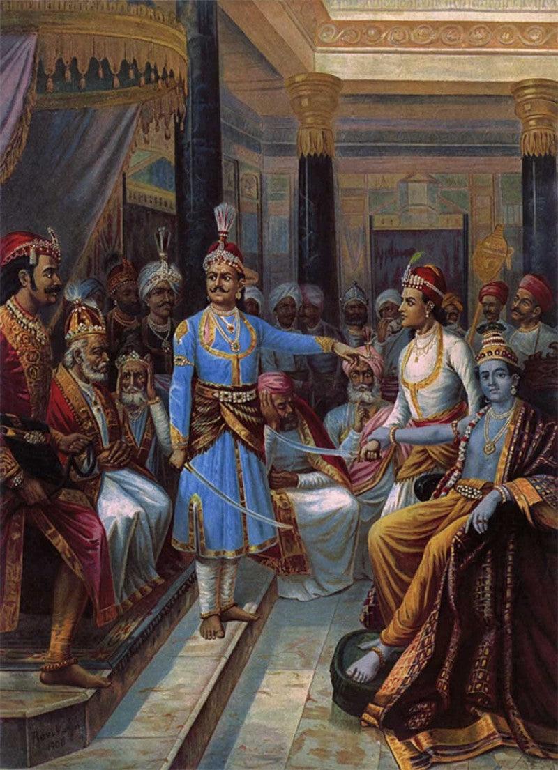 Sri Krishna as envoy