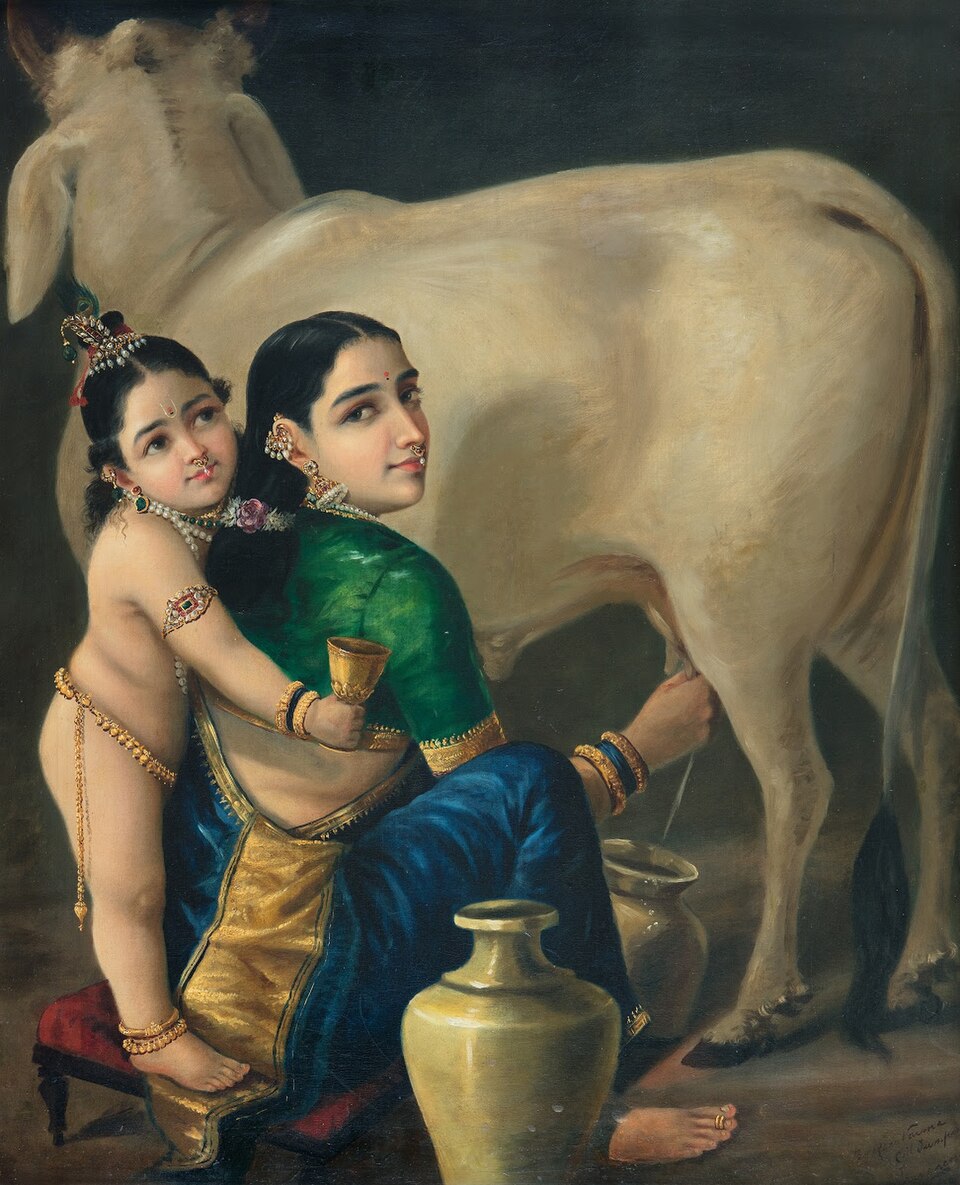 Yashoda with Krishna