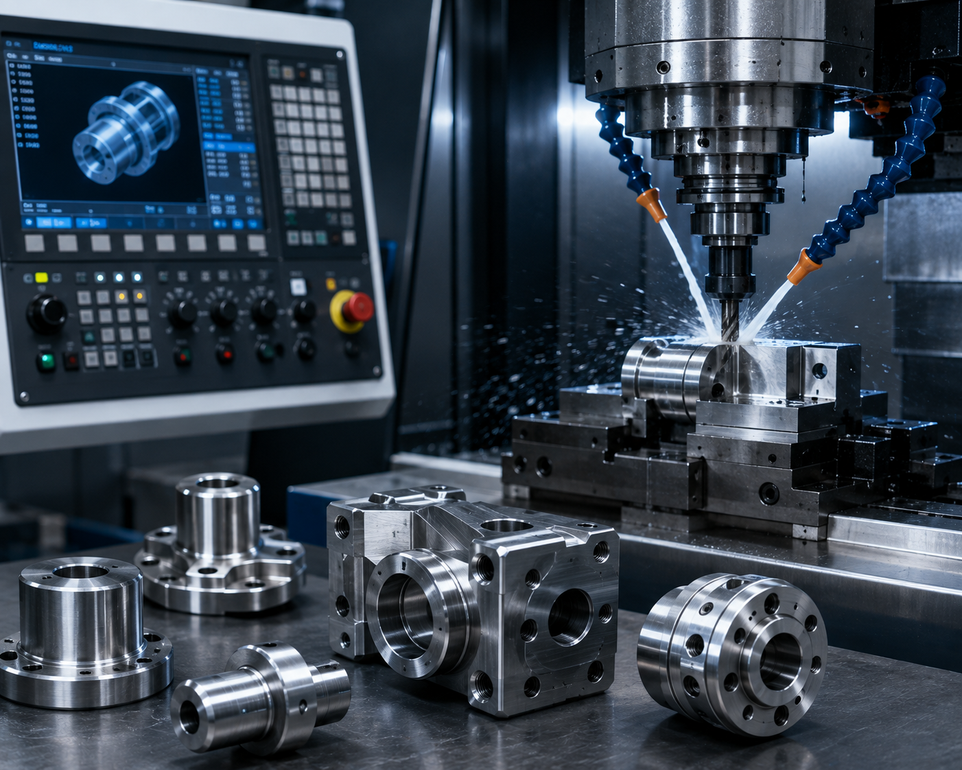 Precision machined component