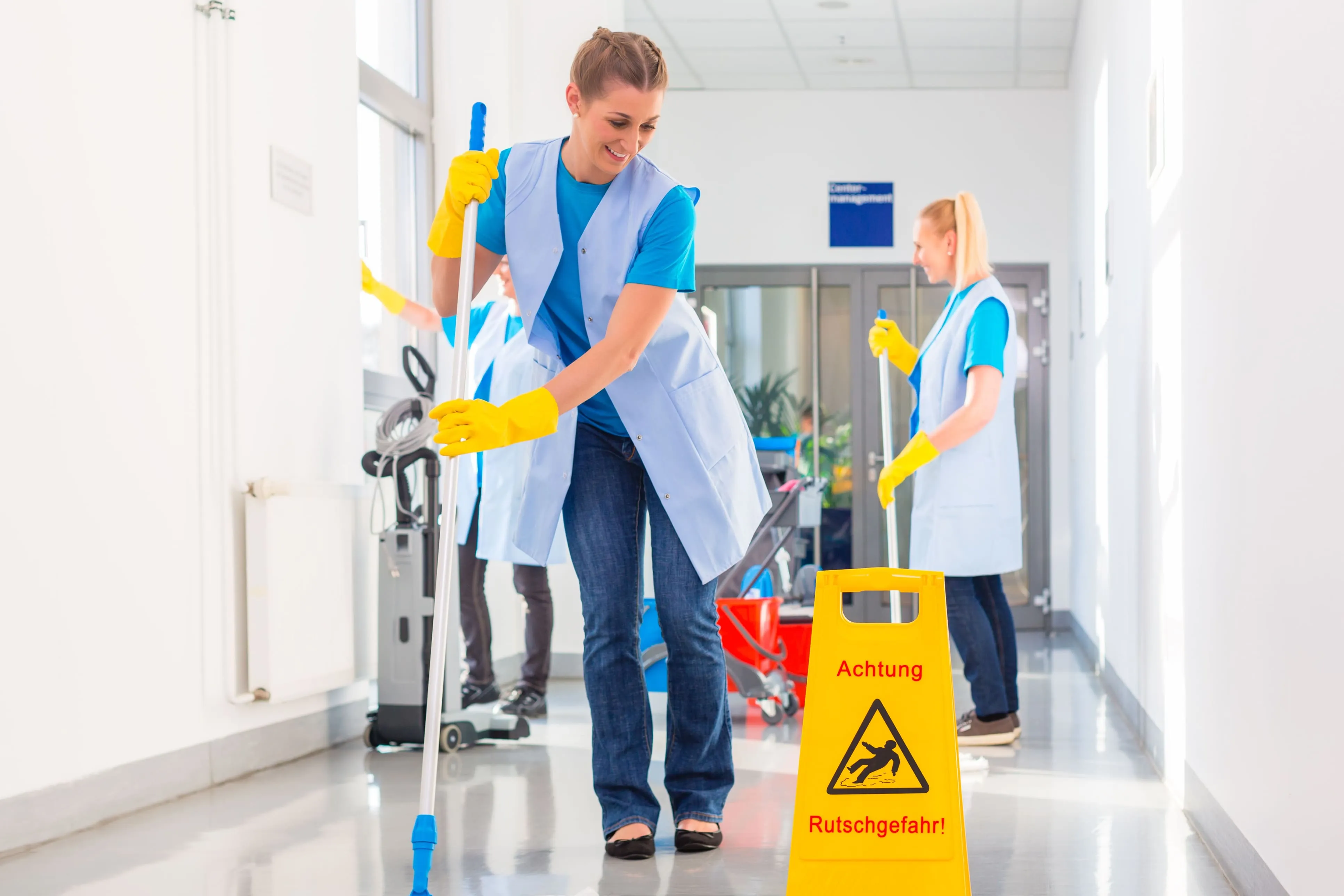 Hospital cleaning service